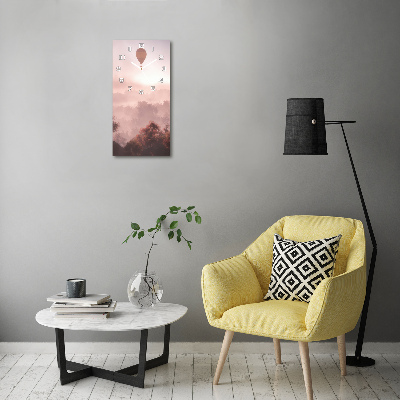 Reloj rectangular Bosque de globos voladores