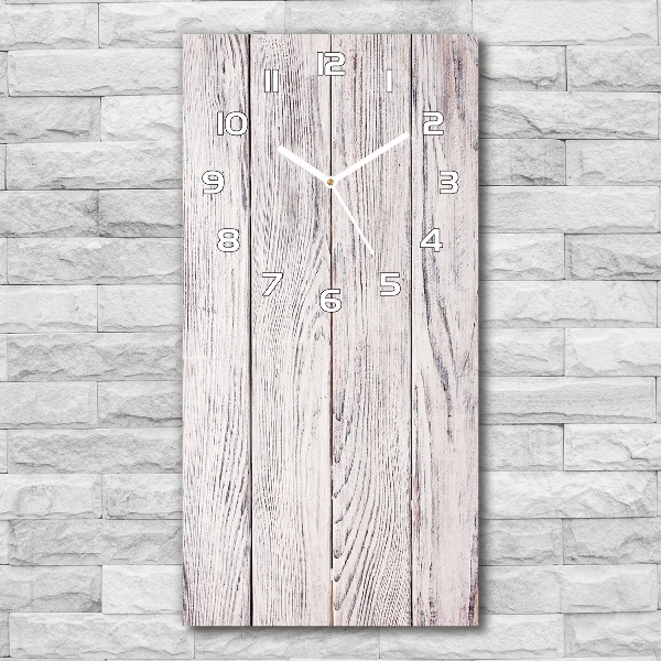 Reloj vertical Pared de madera