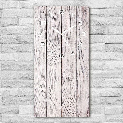 Reloj vertical Pared de madera