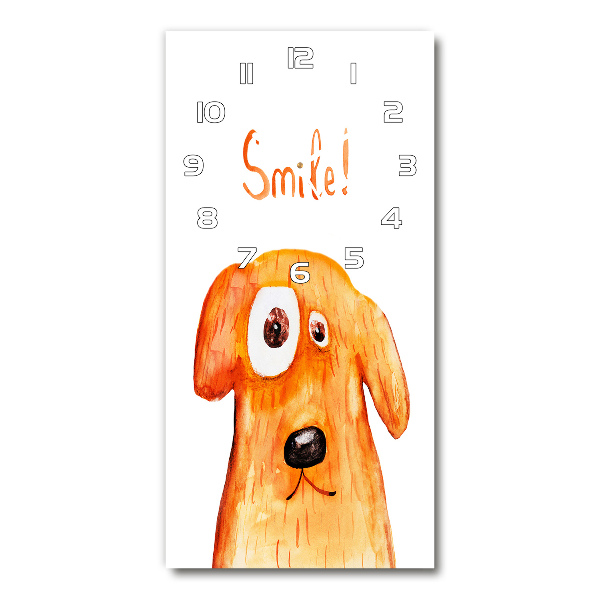 Reloj vertical Perro