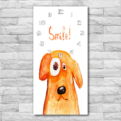 Reloj vertical Perro