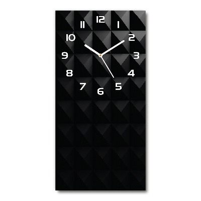 Reloj de vidrio vertical Fondo abstracto