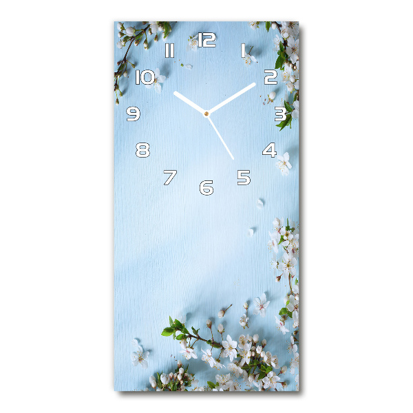 Reloj vertical Flores de cerezo