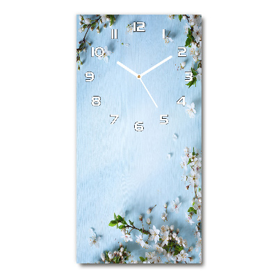 Reloj vertical Flores de cerezo