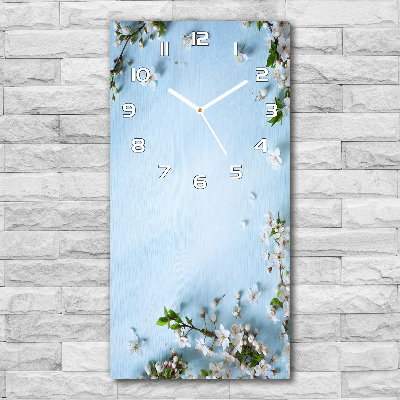 Reloj vertical Flores de cerezo