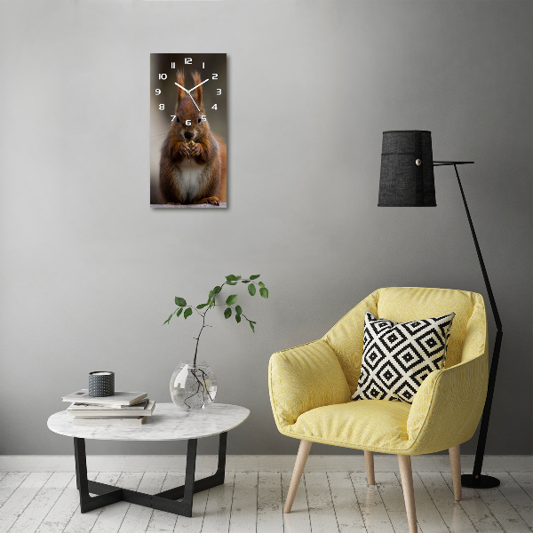 Reloj rectangular Ardilla