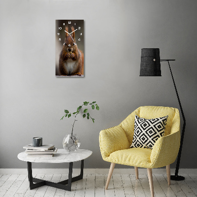 Reloj rectangular Ardilla