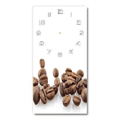 Reloj vertical Granos de café