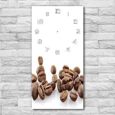 Reloj vertical Granos de café