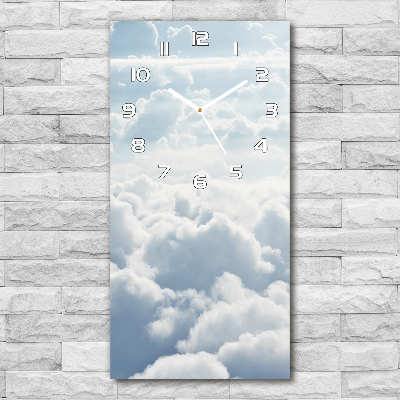 Reloj rectangular Vuelo sobre las nubes
