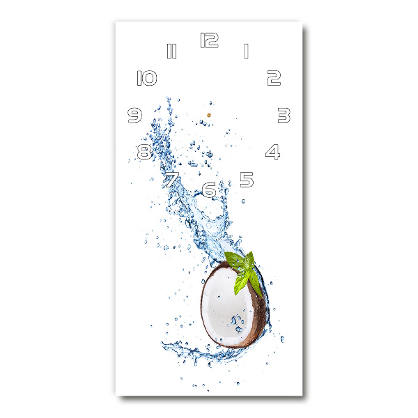 Reloj de cristal vertical Coco