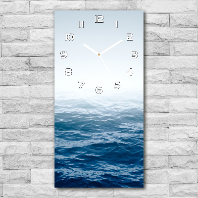 Reloj rectangular Olas del mar