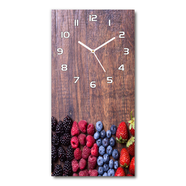 Reloj vertical Frutos del bosque