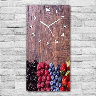 Reloj vertical Frutos del bosque