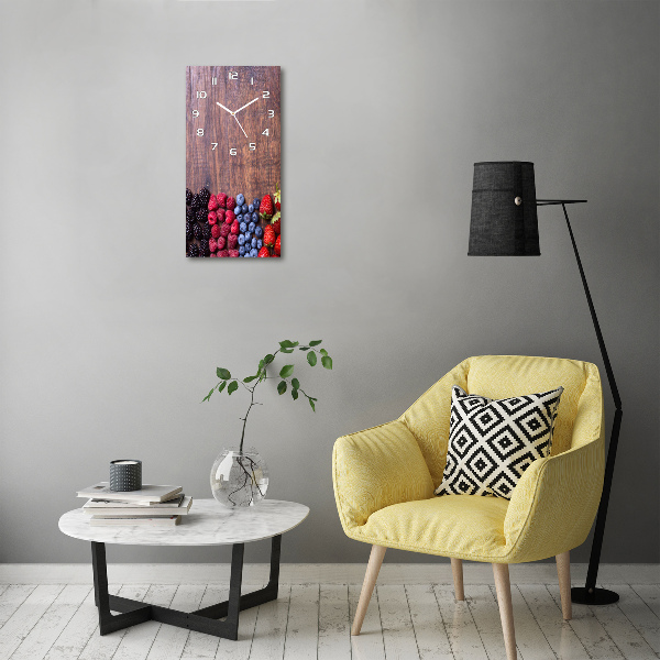 Reloj vertical Frutos del bosque