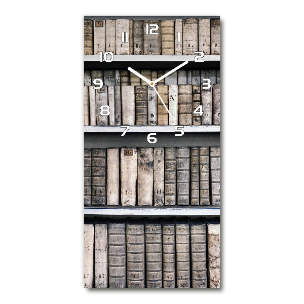 Reloj rectangular Estante para libros