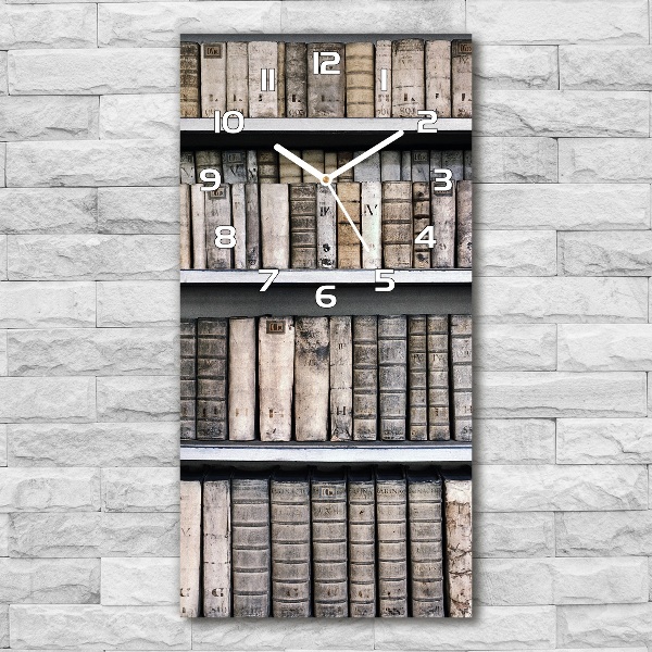 Reloj rectangular Estante para libros