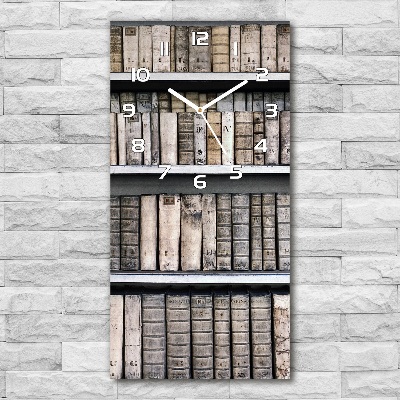 Reloj rectangular Estante para libros