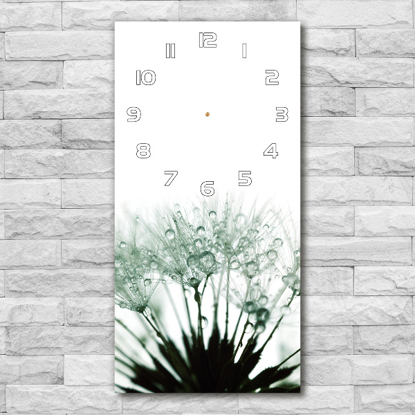 Reloj vertical Semillas de diente de león