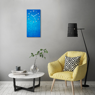 Reloj de vidrio vertical Fondo abstracto