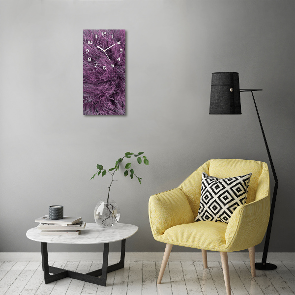 Reloj rectangular Pelaje rosa