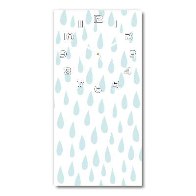 Reloj vertical Gotas