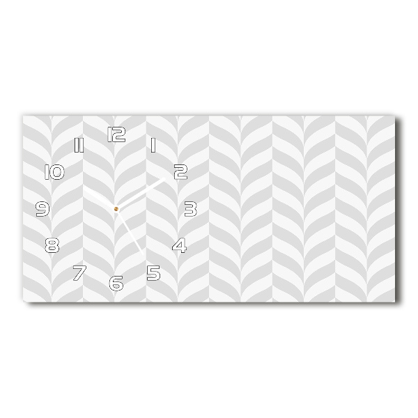 Reloj horizontal Fondo geométrico