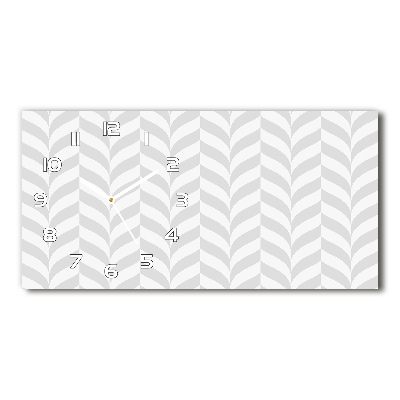 Zegar ścienny szklany Geometryczne tło