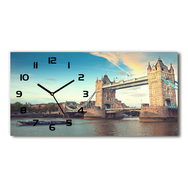 Reloj rectangular Puente de la torre de londres