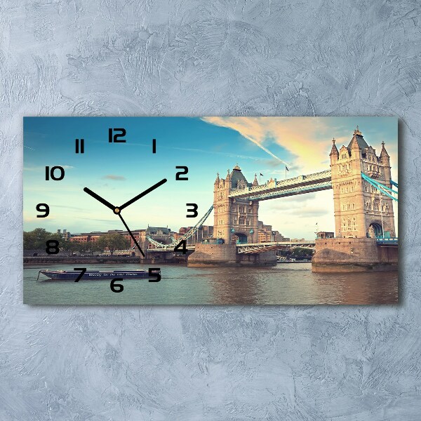Reloj rectangular Puente de la torre de londres
