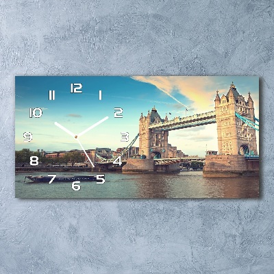 Reloj rectangular Puente de la torre de londres
