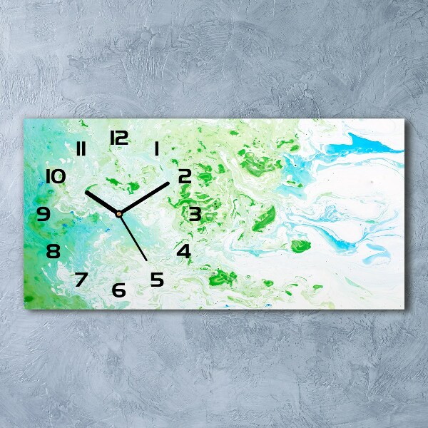 Reloj horizontal Fondo abstracto