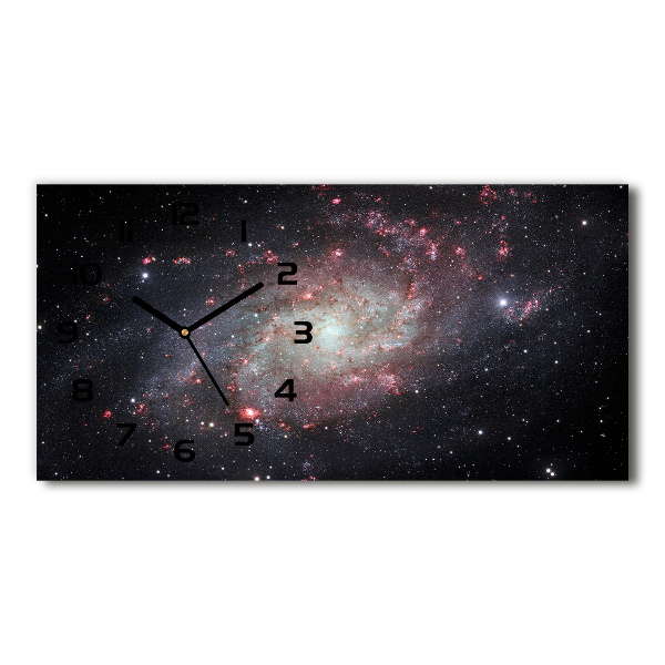 Reloj de cristal horizontal Nebulosa