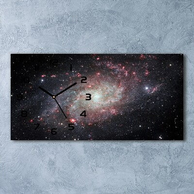 Reloj de cristal horizontal Nebulosa