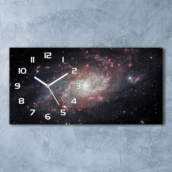 Reloj de cristal horizontal Nebulosa
