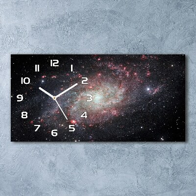Reloj de cristal horizontal Nebulosa