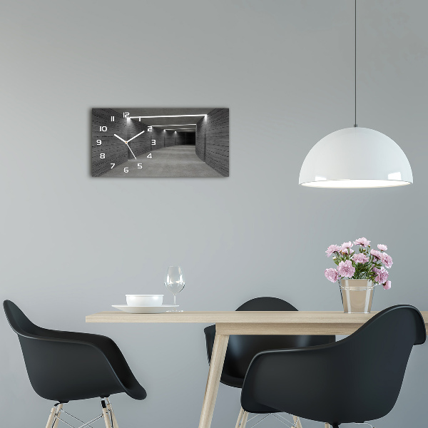 Reloj horizontal Túnel de hormigón