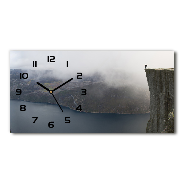 Reloj rectangular Acantilado noruego
