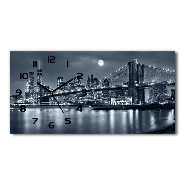 Reloj rectangular Manhattan nueva york