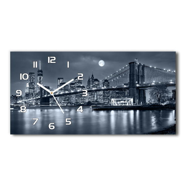Reloj rectangular Manhattan nueva york