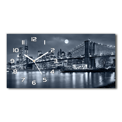 Reloj rectangular Manhattan nueva york