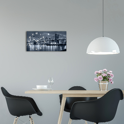 Reloj rectangular Manhattan nueva york