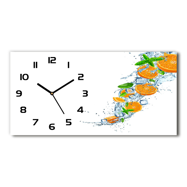 Reloj horizontal Naranjas