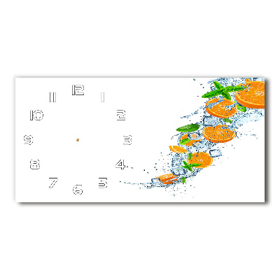 Reloj horizontal Naranjas