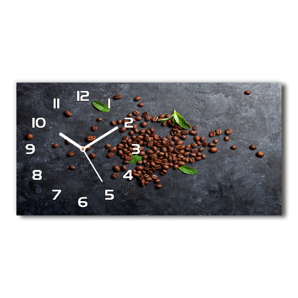 Reloj horizontal Granos de café