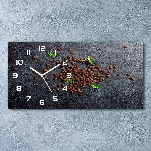 Reloj horizontal Granos de café