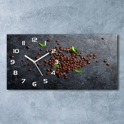 Reloj horizontal Granos de café