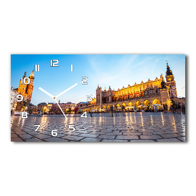 Reloj de cristal horizontal Cracovia, polonia