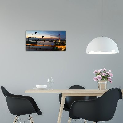 Reloj rectangular Düsseldorf, alemania