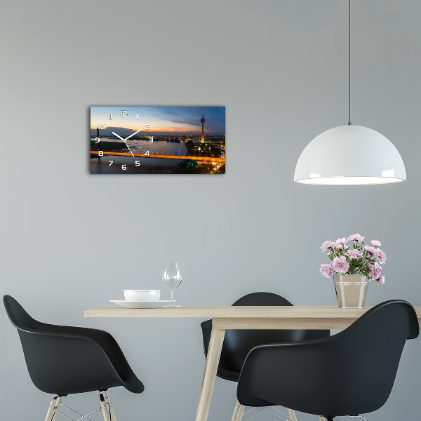 Reloj rectangular Düsseldorf, alemania